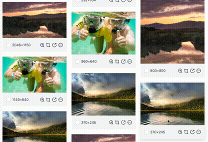 鼠标拖拽框选图片